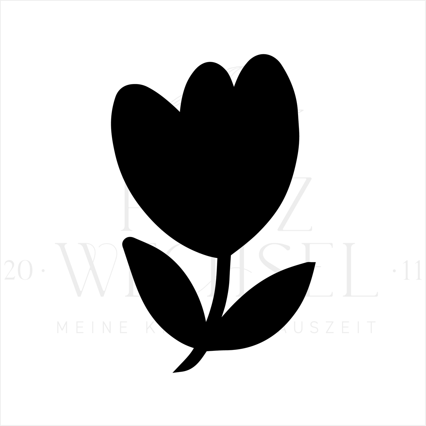 Ministempel | Tulpe | ø 1,5 cm