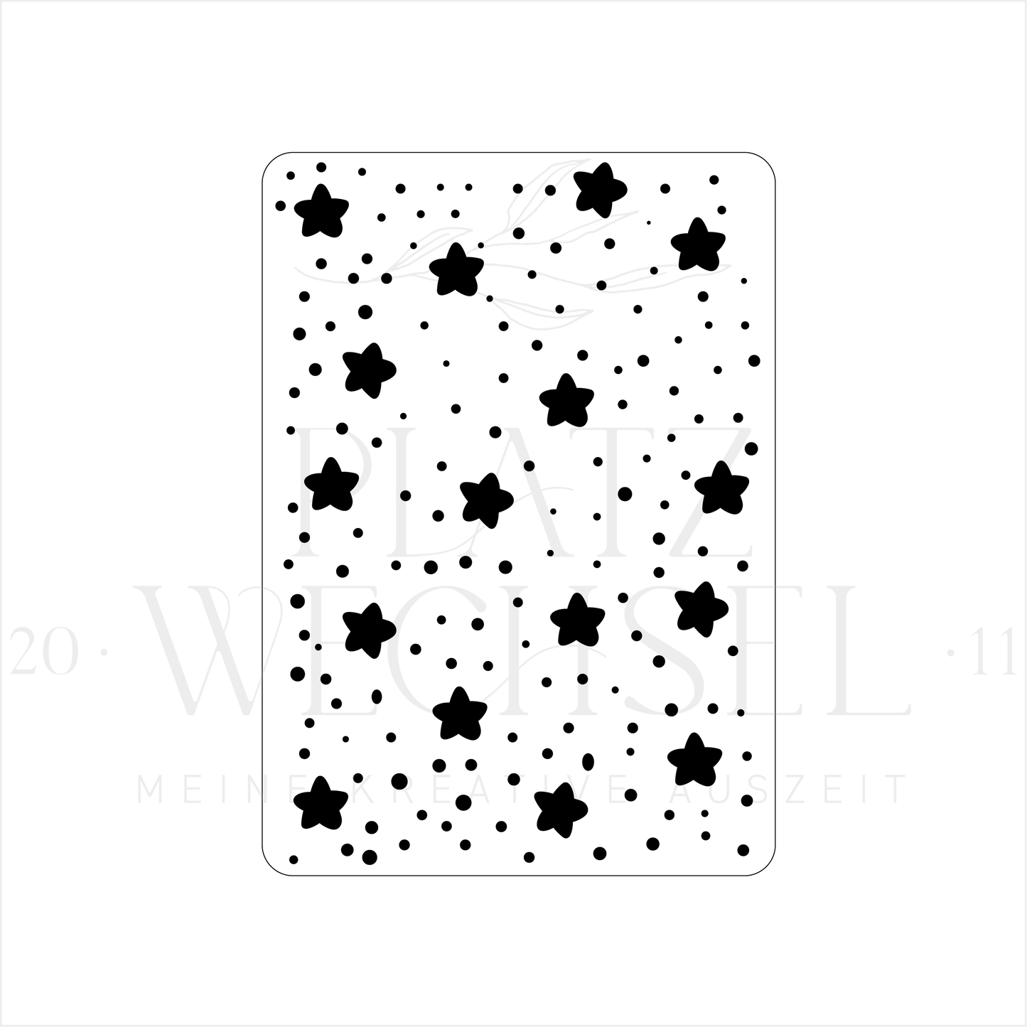 Schablone | Sterne | A6