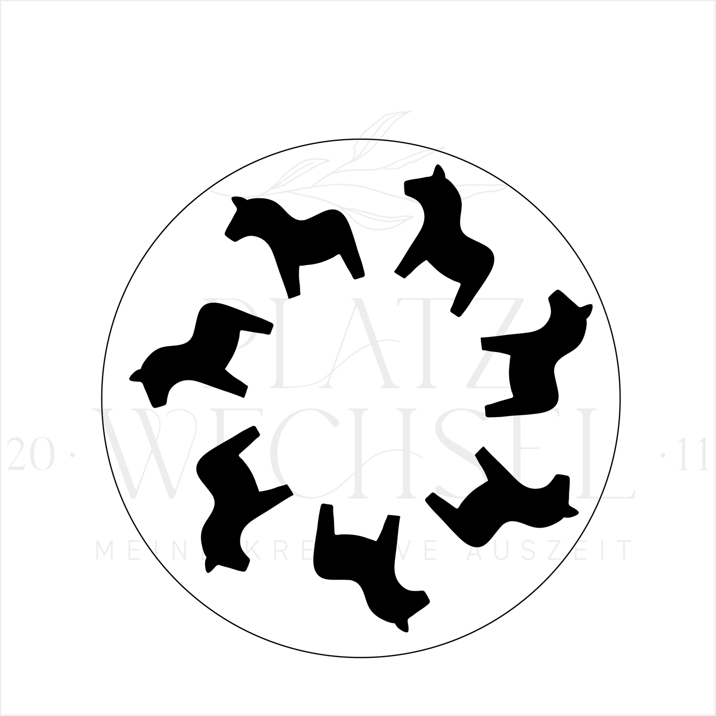 Schablone I "Dala" I 15 cm