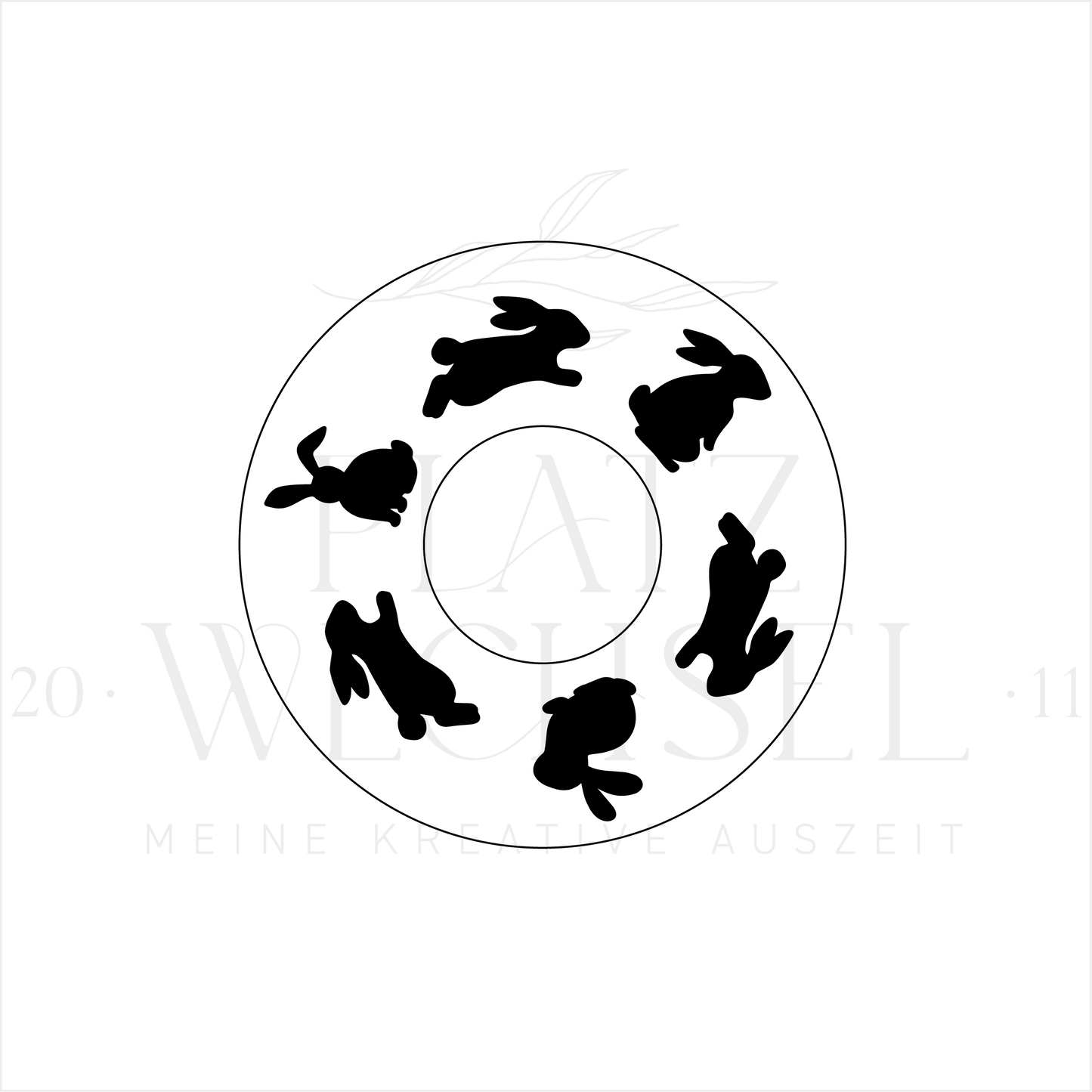 Schablone I "Hasi" I 11,5 cm