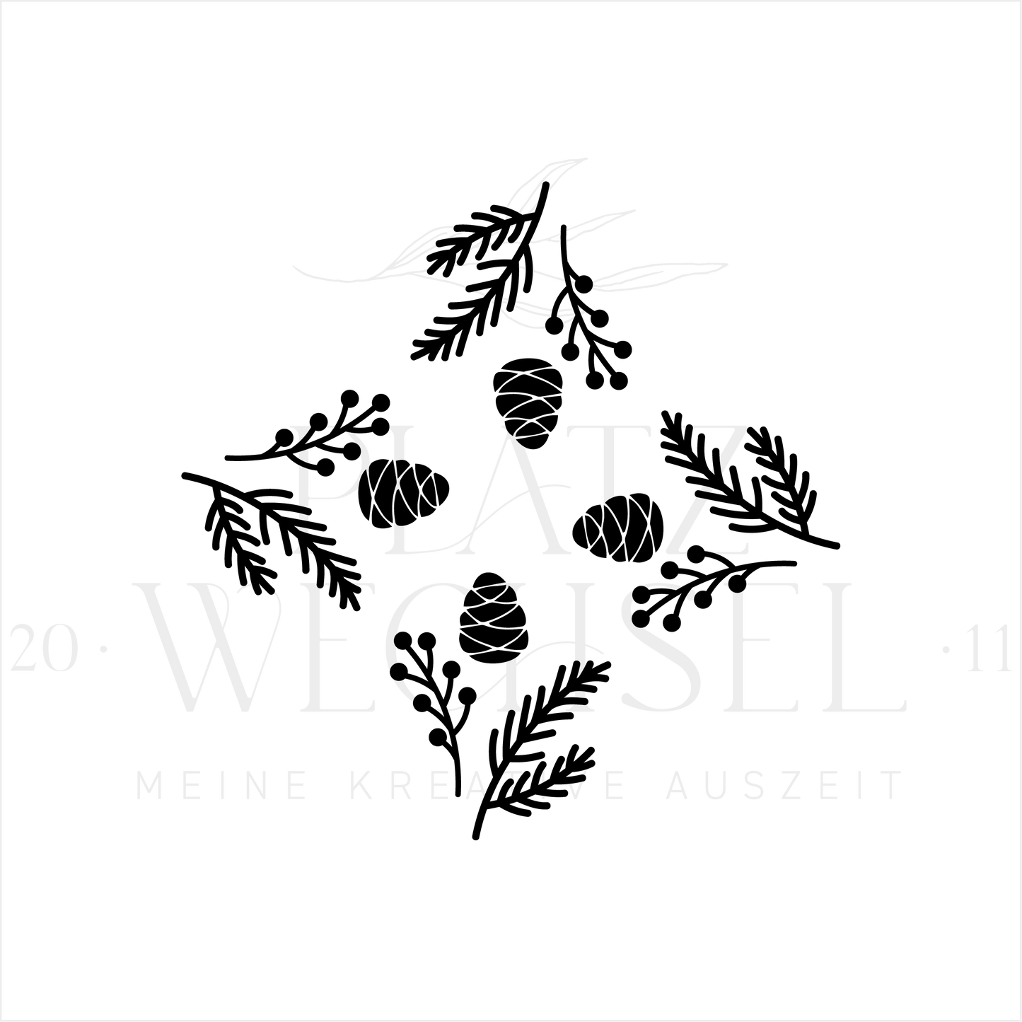 Piktogramm Winterzweige