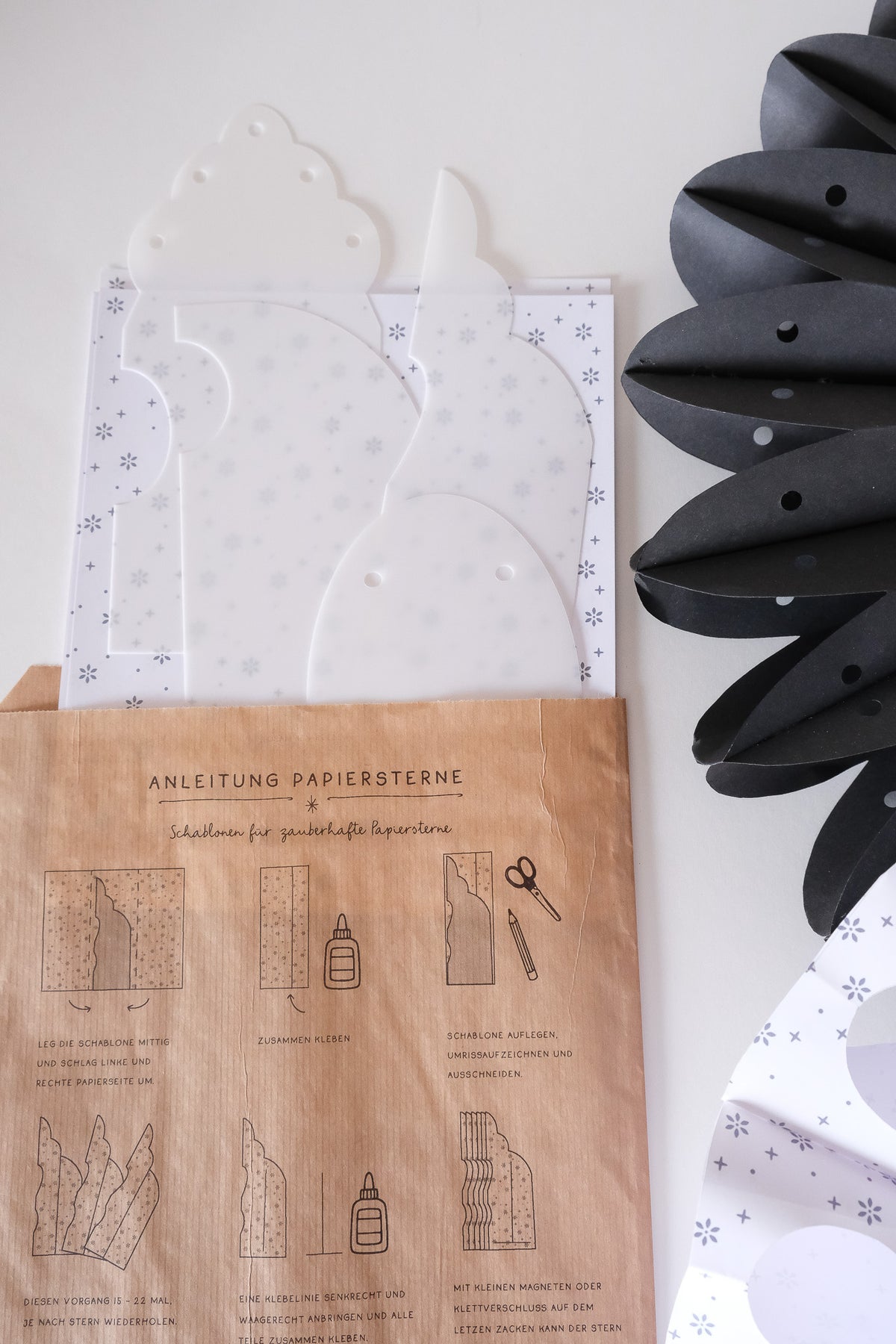 Schablonen Set | Skandi | Fenstersterne