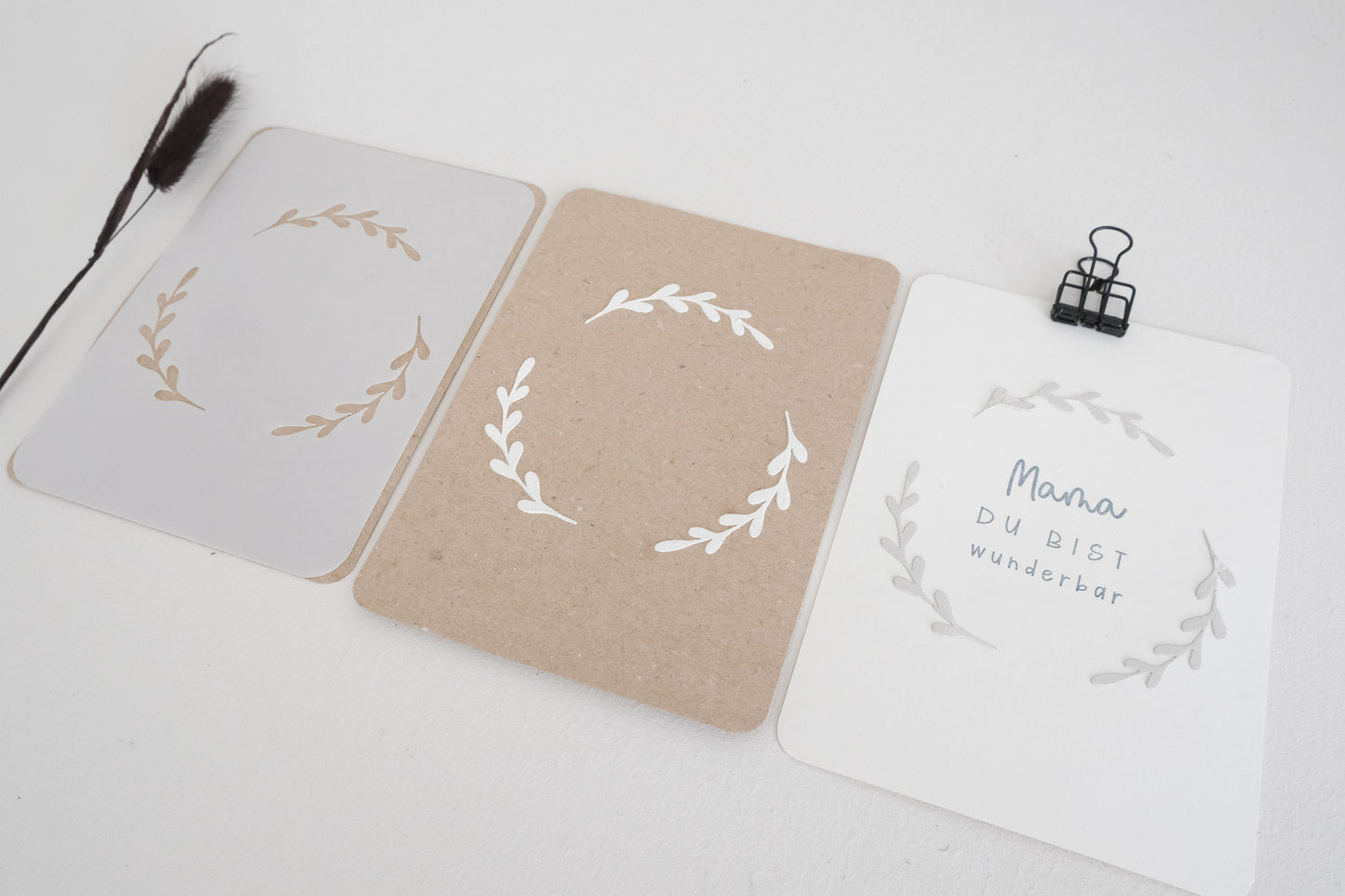 Schablone I "Kranz" I 10,5 x 14,5 cm