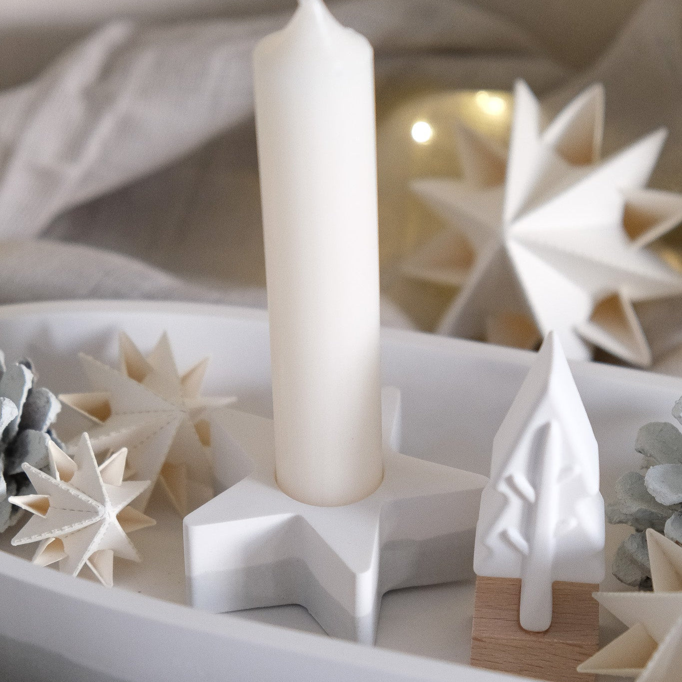 Gießform | Kerzenhalter Stern | 6,5 cm