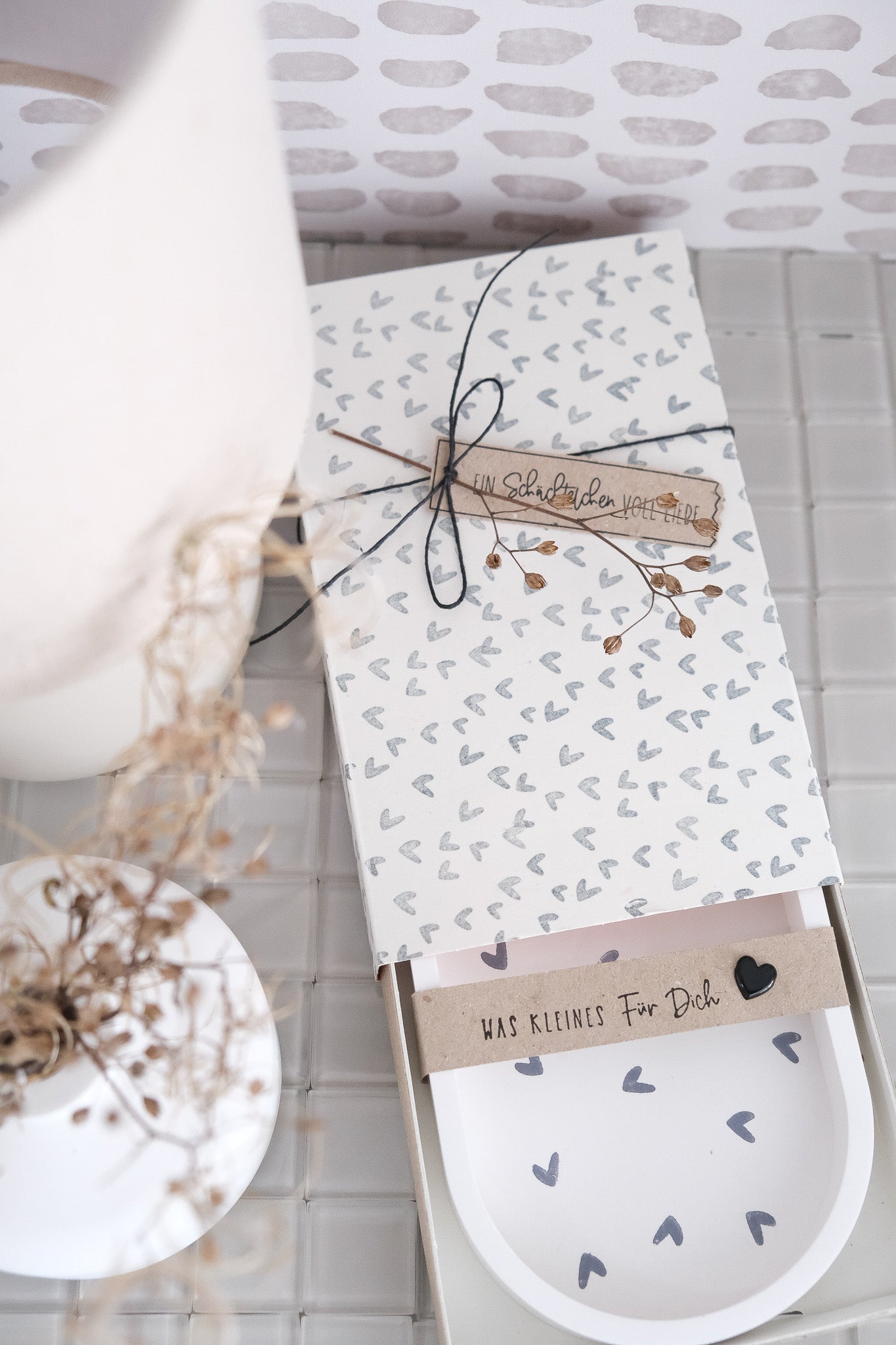 Herzklammer | 12 stk. | Schwarz