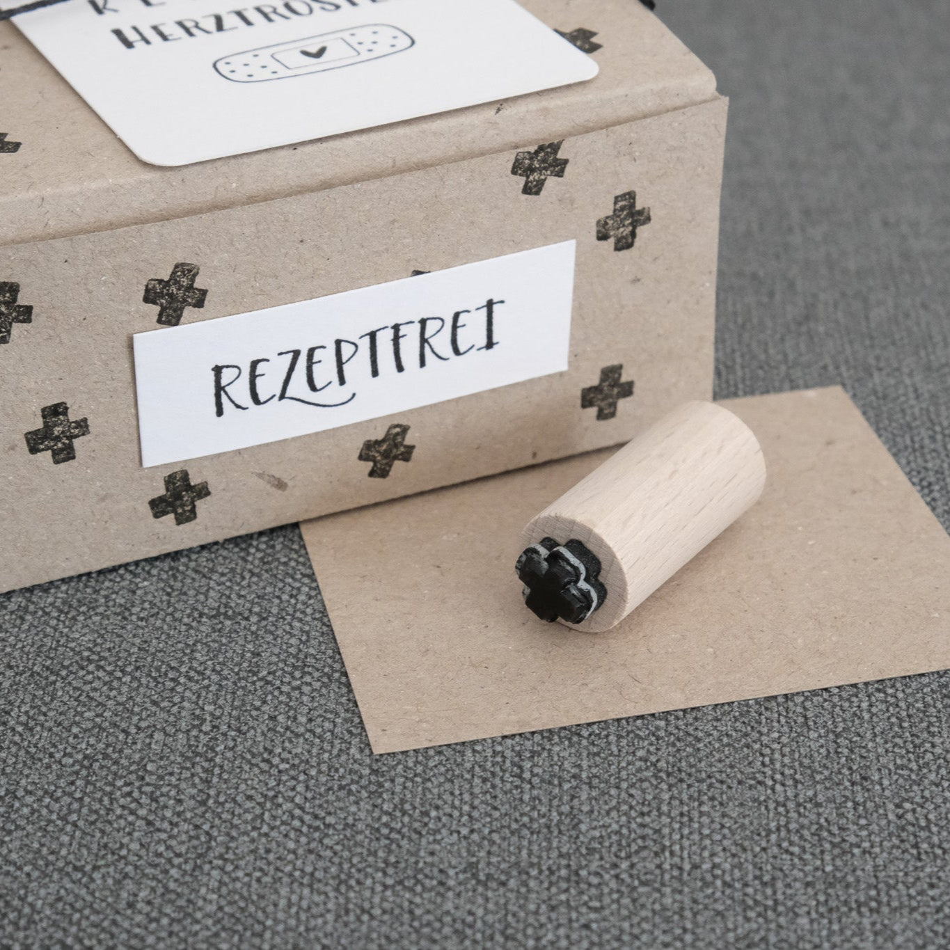 VORVERKAUF | Ministempel | Kreuz | 1,5 cm ø