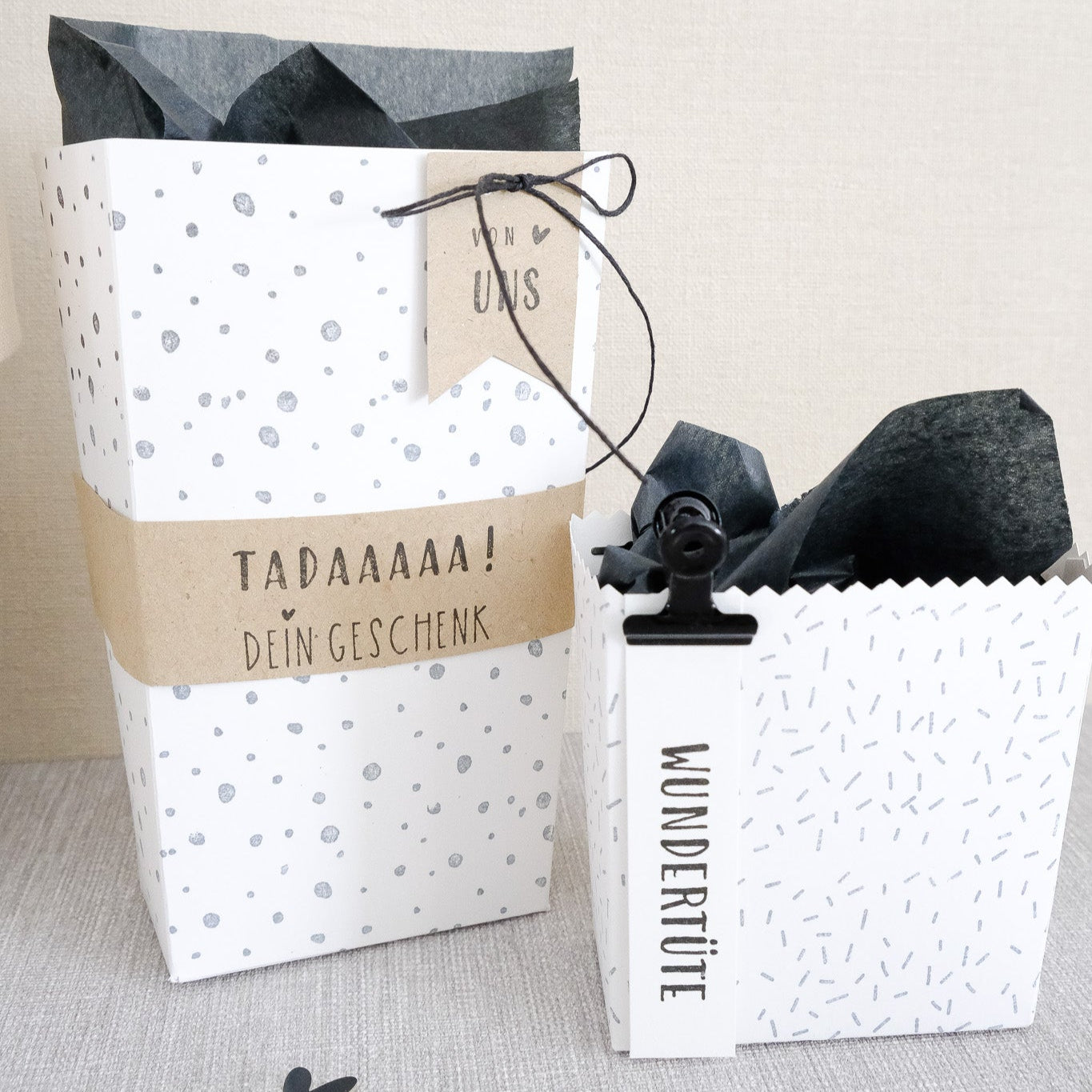 Textstempel | Wundertüte | 6 cm