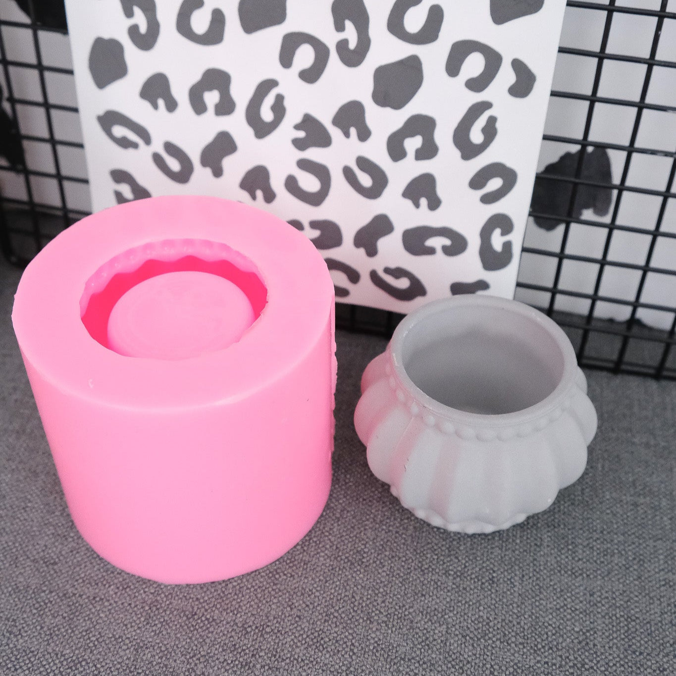 Gießform | Teelichthalter | 8,3 x 6,2 cm