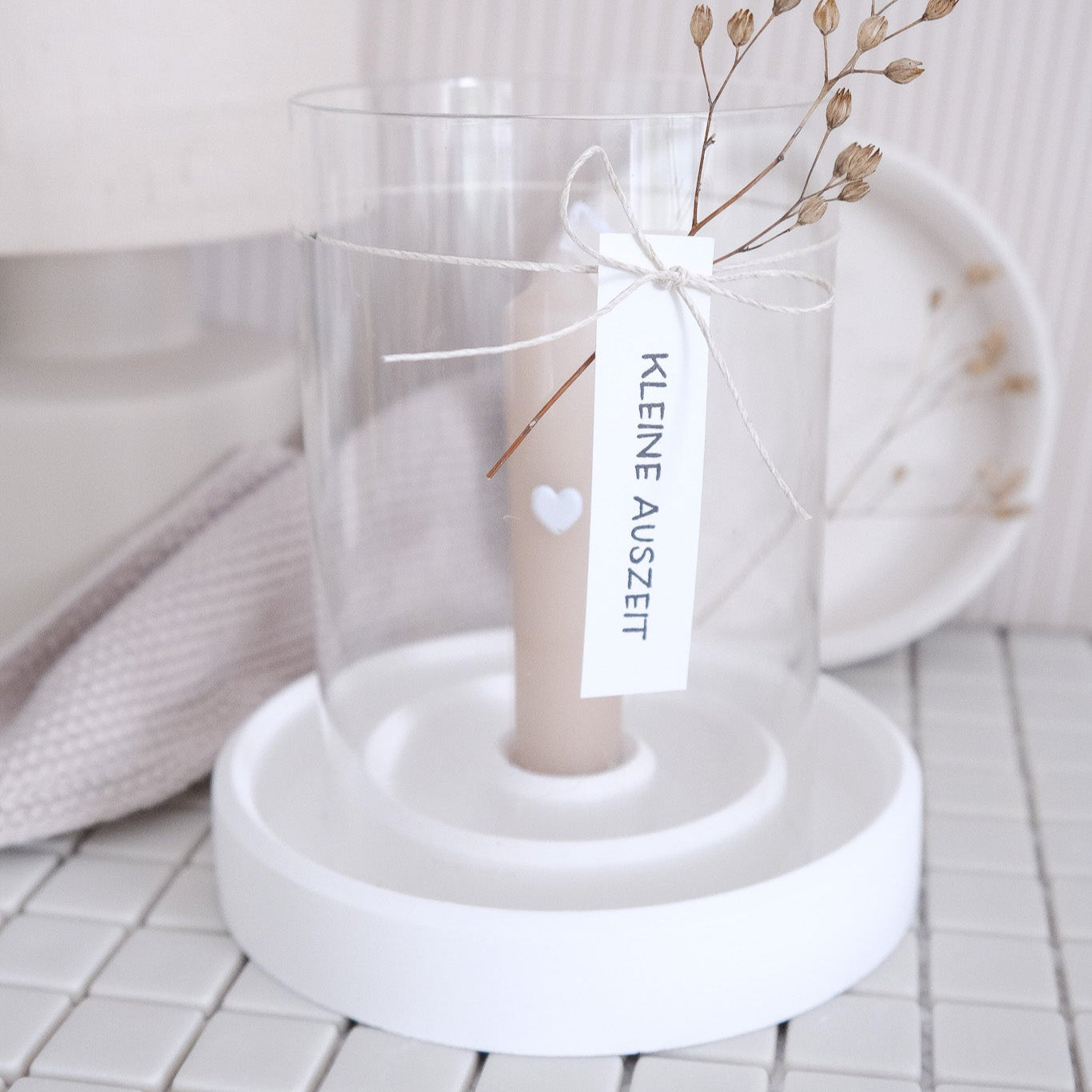 Gießform | Kerzenhalter Rund | 14 cm