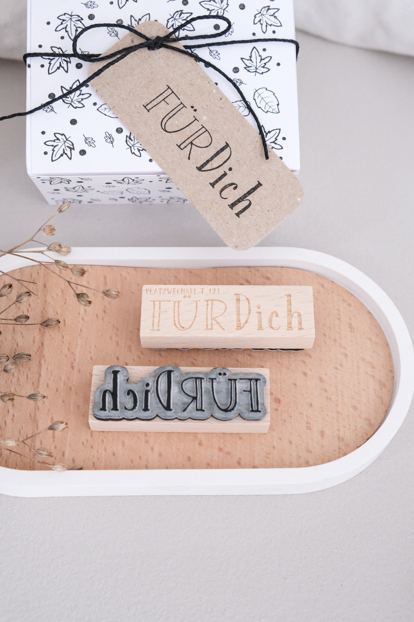 Textstempel | Für Dich | 6 cm