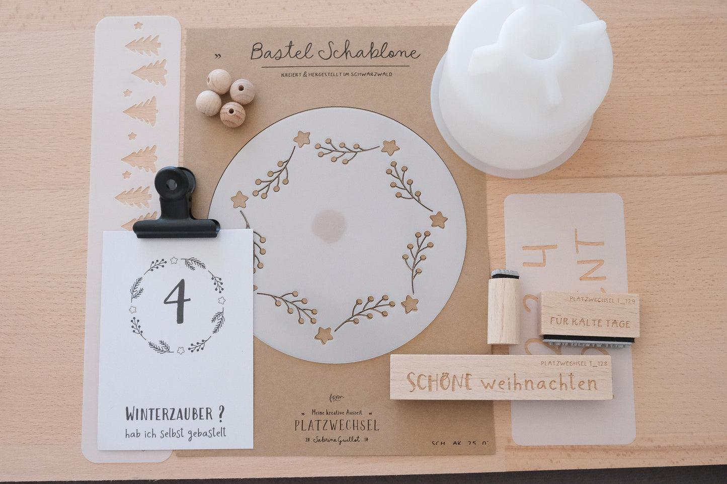 Basteltüten | Tannenduft & Winterglanz