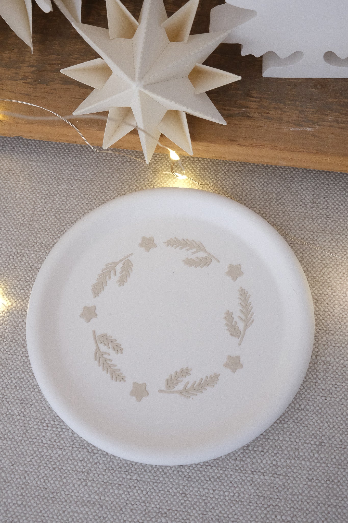 Schablone I Tannenzweige & Sterne I 9 cm