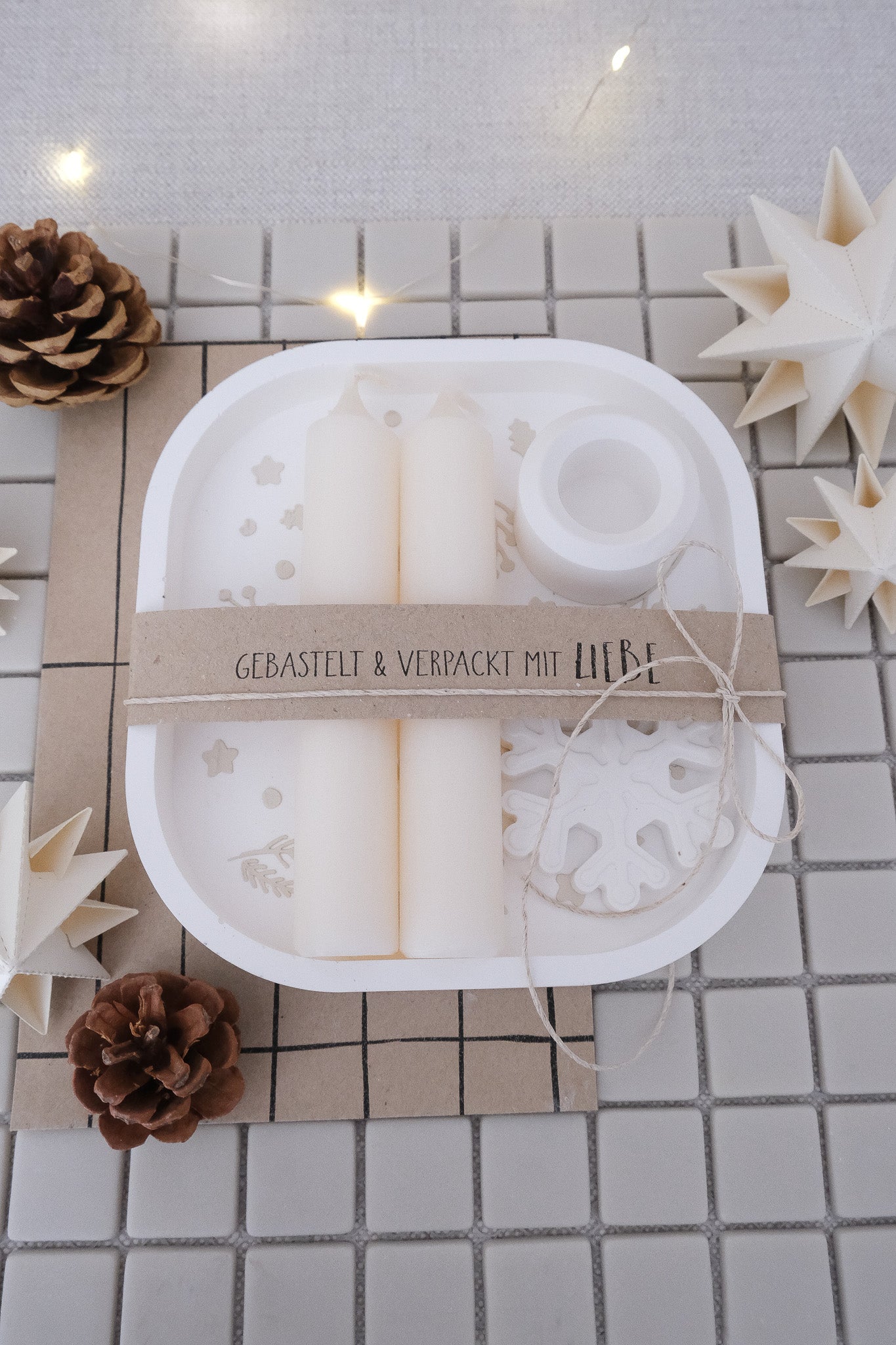 Schablone I Winterkonfetti I 12,8 x 13,6 cm