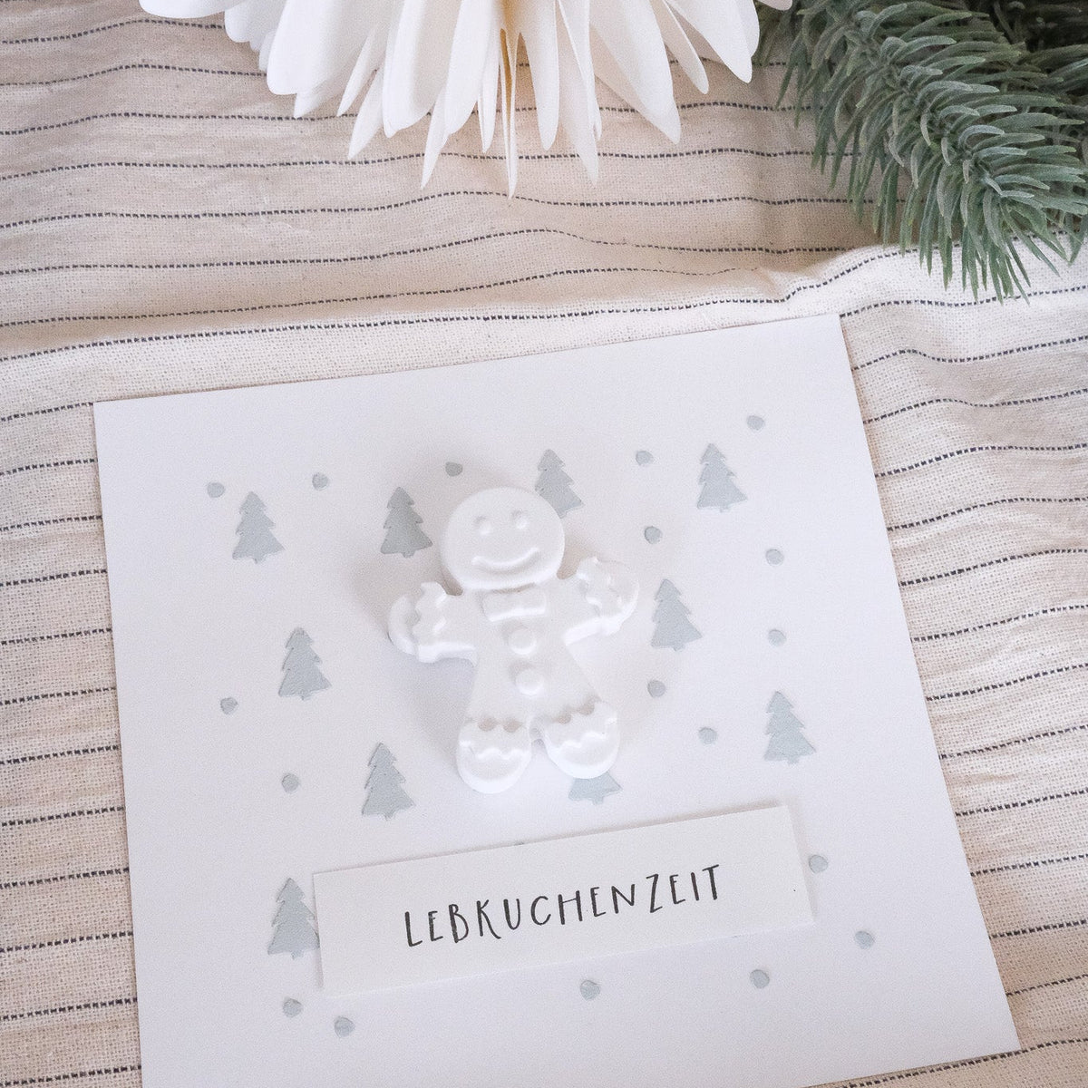 Textstempel | Lebkuchenzeit | 7 cm