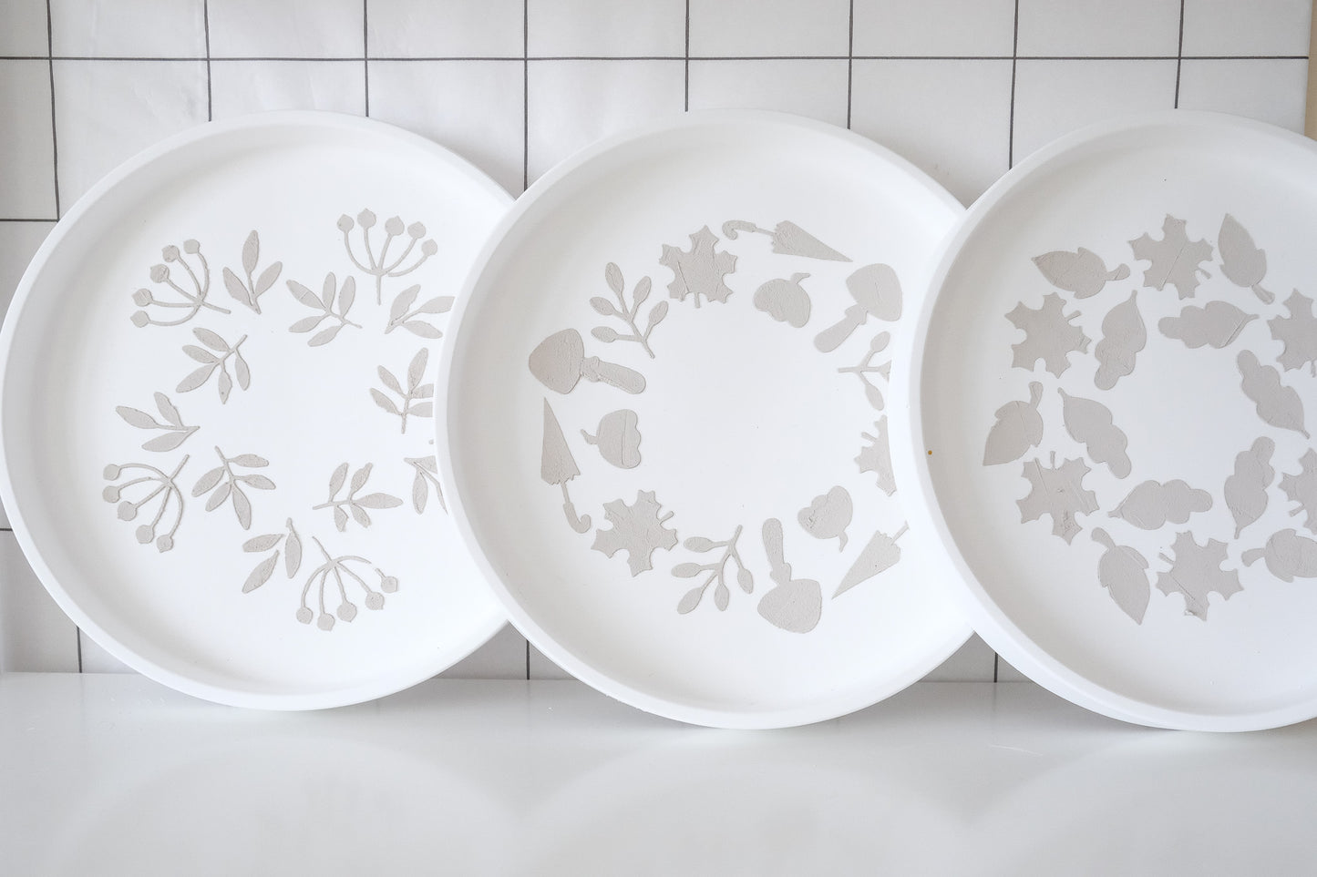 Schablonen Set I "Herbst" I 15 cm + 1 gratis Schablone