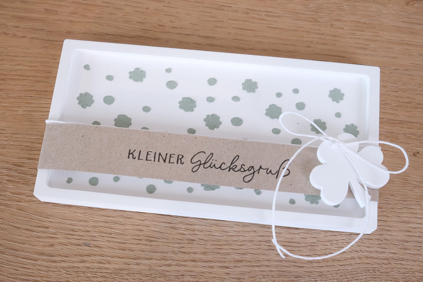 Gießform | Kleeblatt Anhänger | 3 Blatt