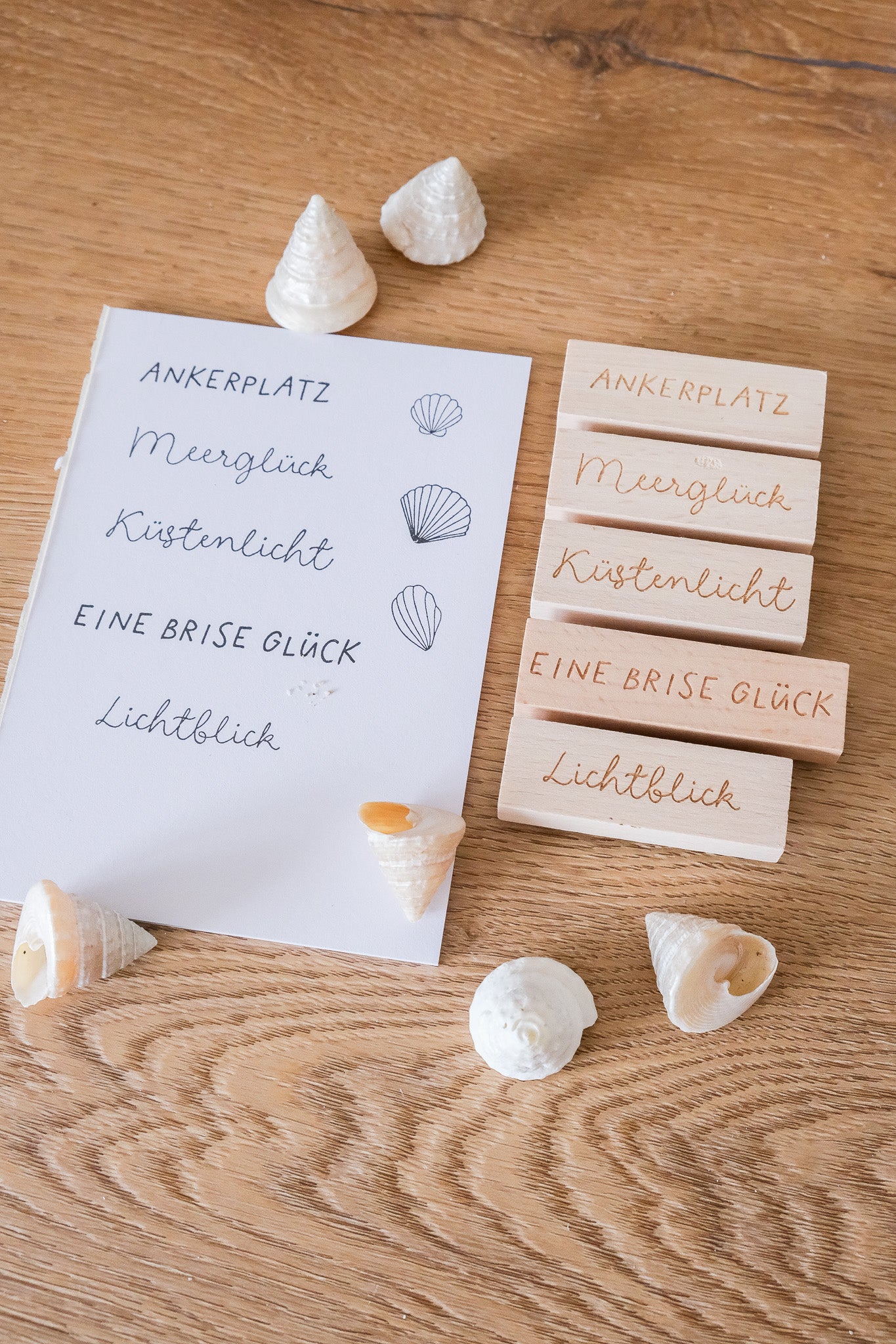 VORBESTELLUNG | Textstempel | Küstenliebe
