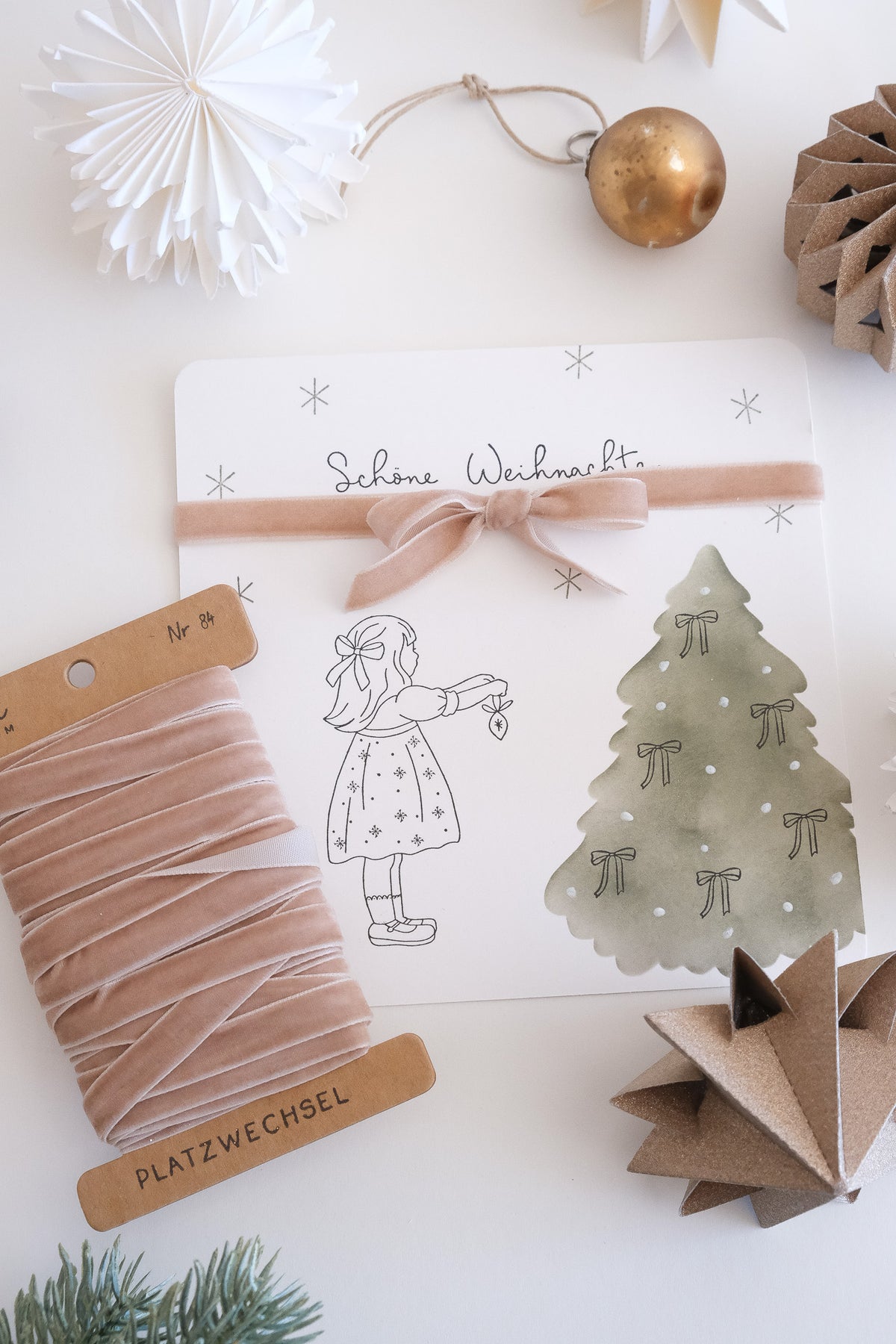 Samtband | Beige | 9m