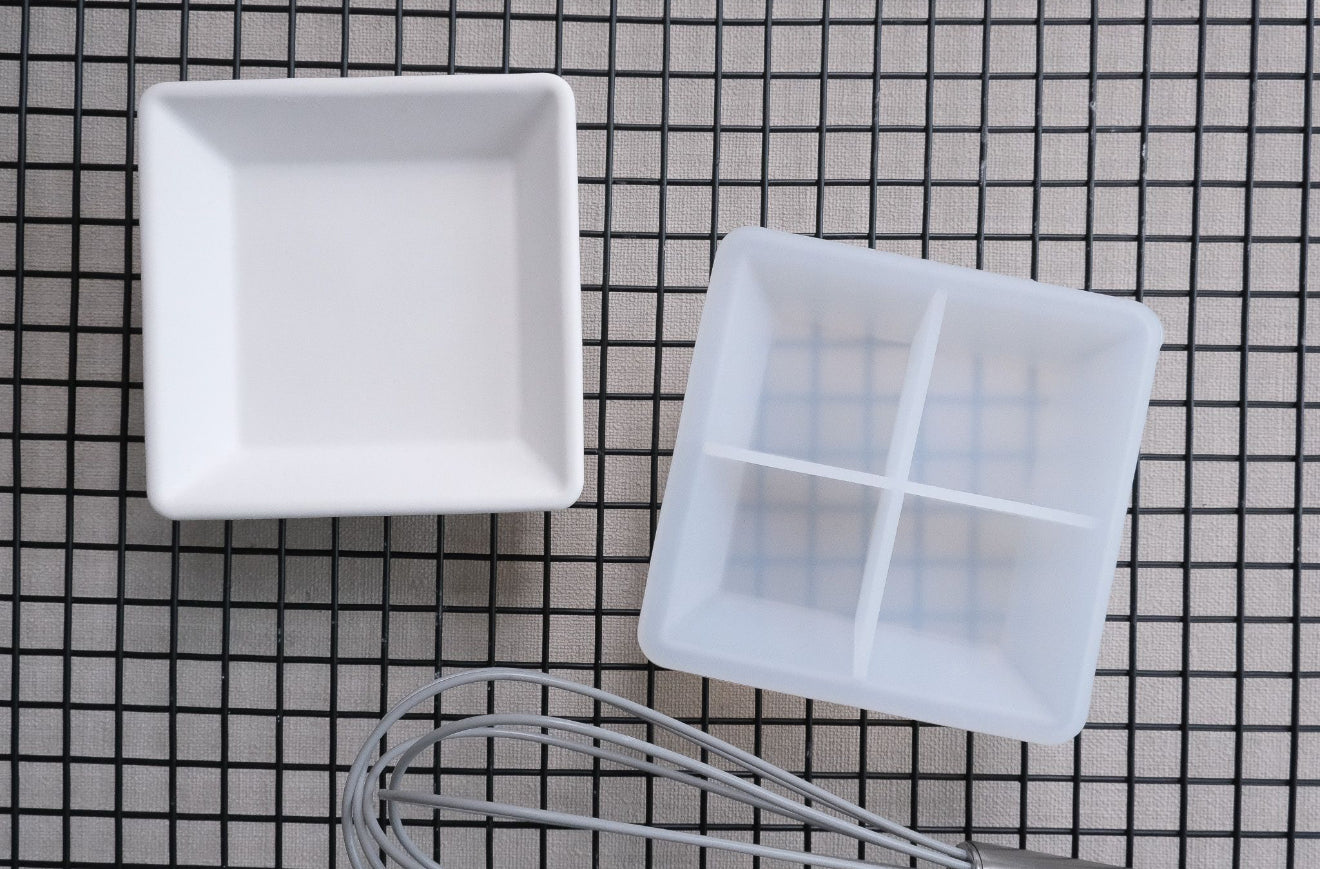 Gießform | Teller | 10,5 x 10,5 cm