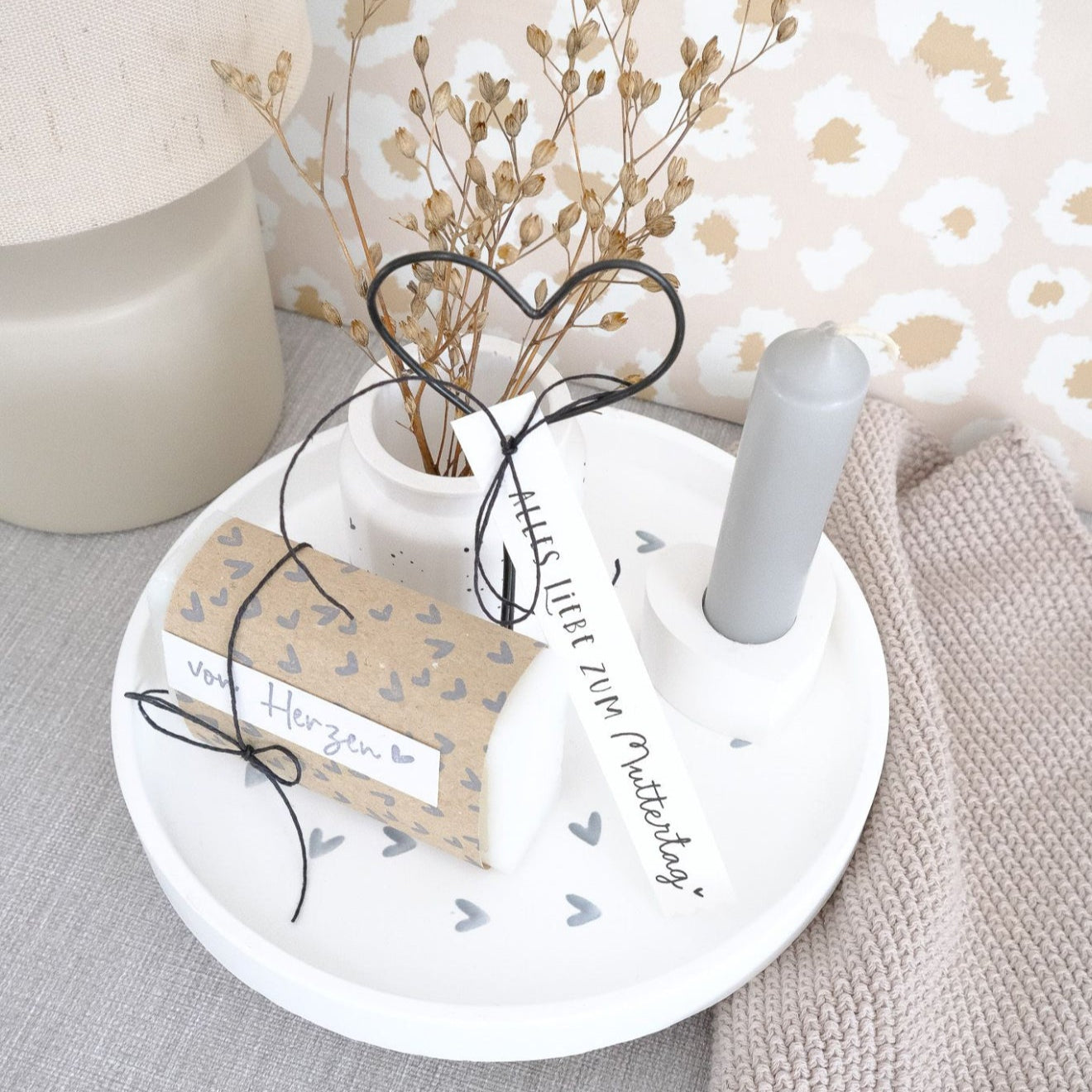 Schablone I "Herzen" I 14,8 cm