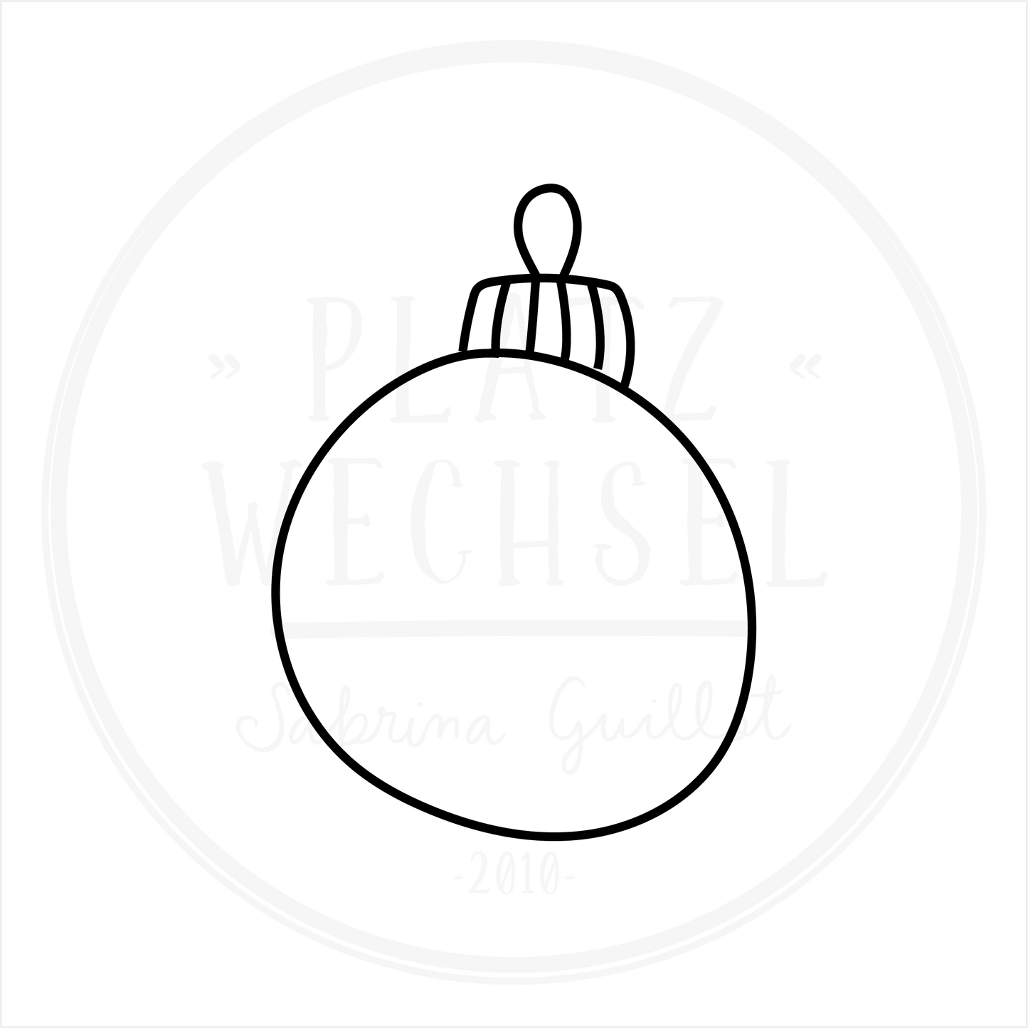 Holzstempel | Kugel | 5 x 5 cm