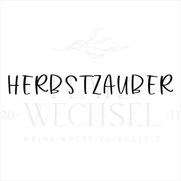 Schablone I Herbstzauber I 14 cm
