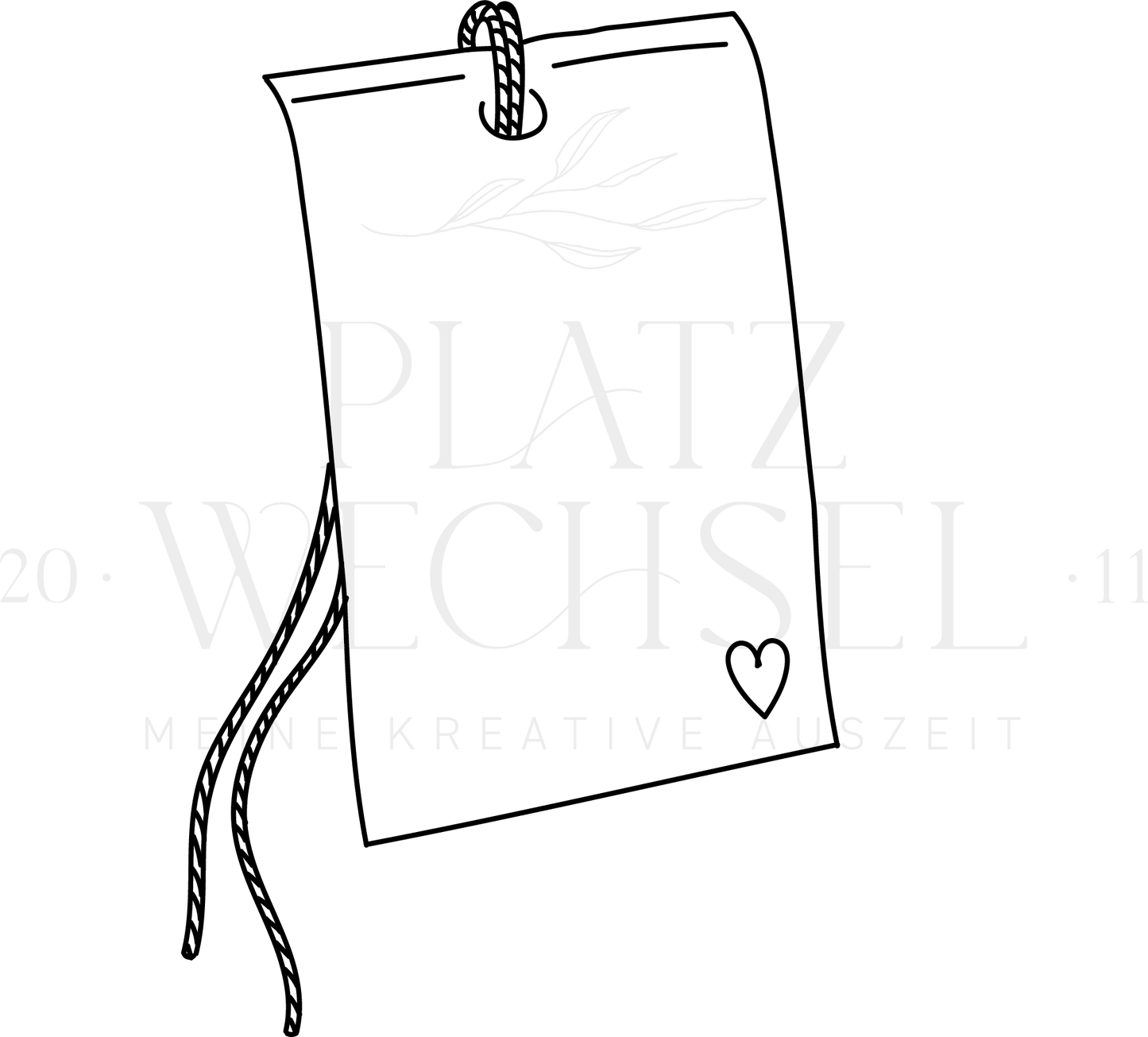 Holzstempel | Notizzettel | 5 x 8 cm