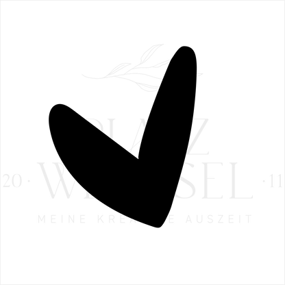 Ministempel | Herz | ø 1,5 cm