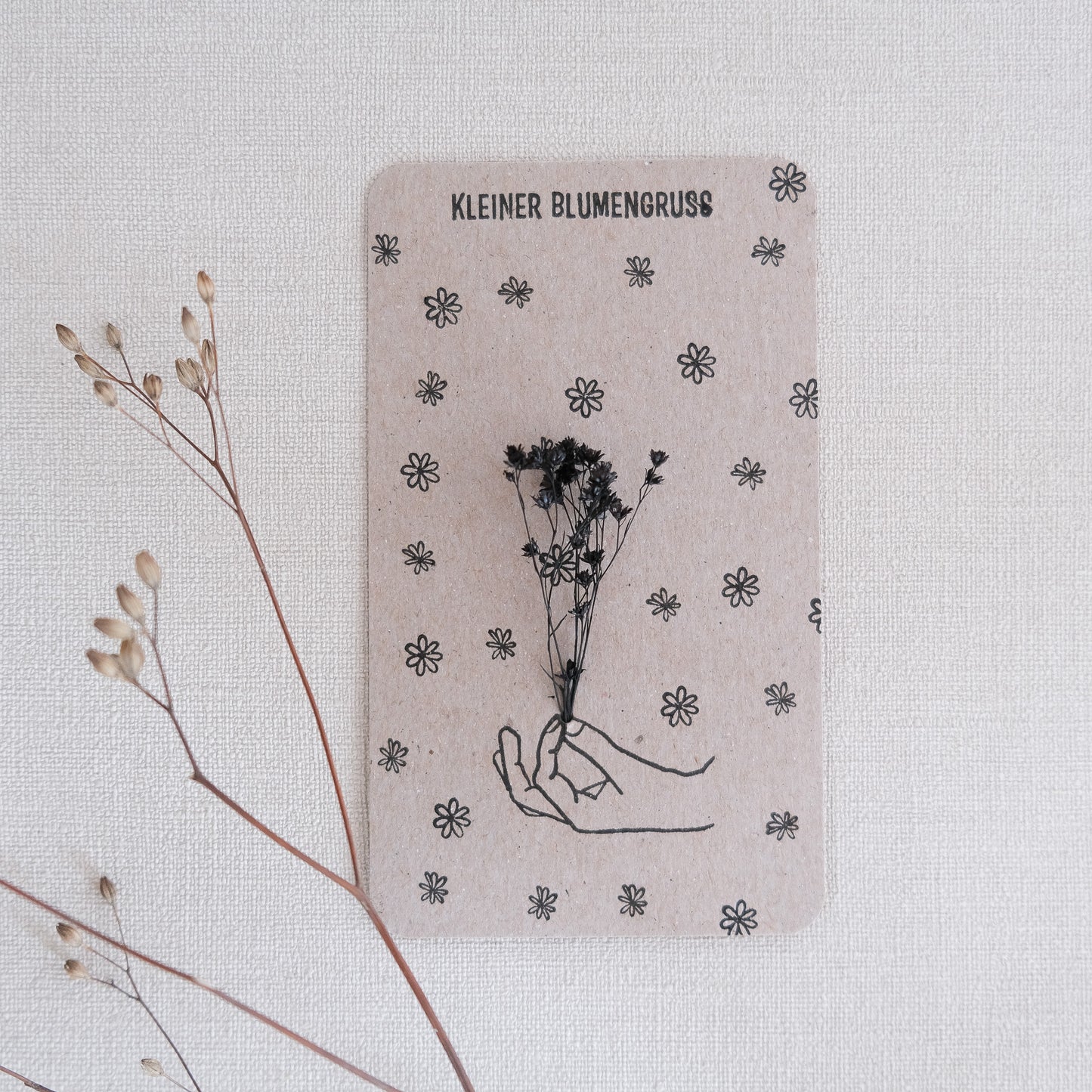 Ministempel | Blume |  1,5cm