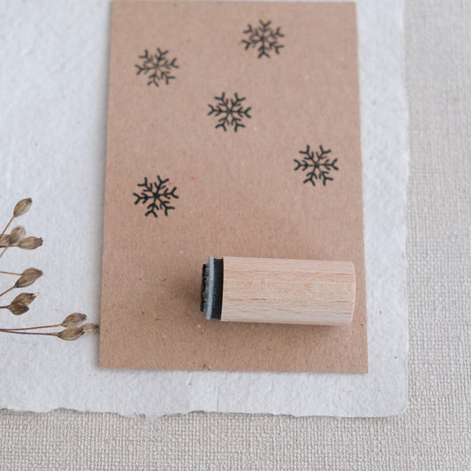 Mini Stempel Schneeflocke