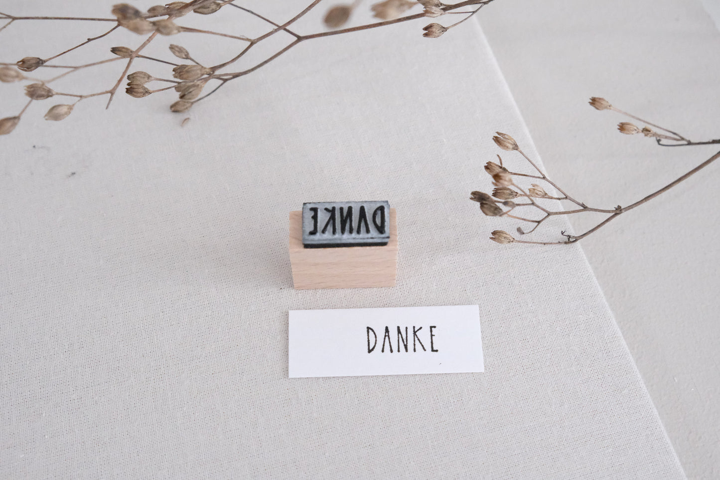 Textstempel | Danke | 2,5 cm