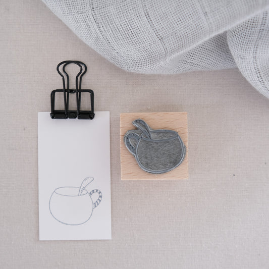 Holzstempel | Tasse | 3 x 3 cm