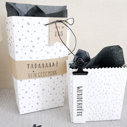 Textstempel | Wundertüte | 6 cm