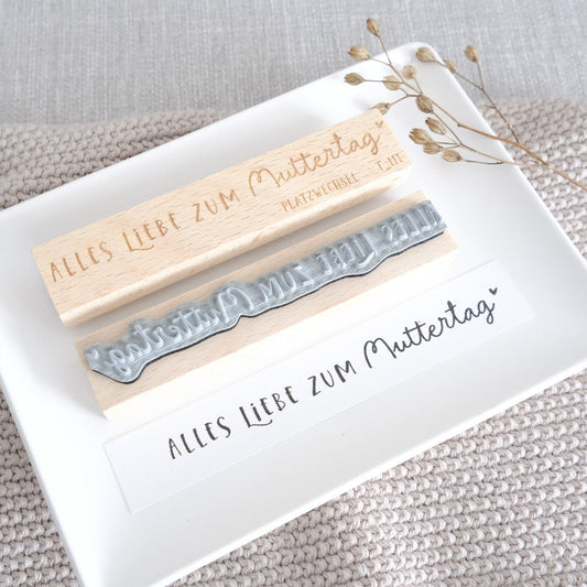 Textstempel | Muttertag | 10 cm