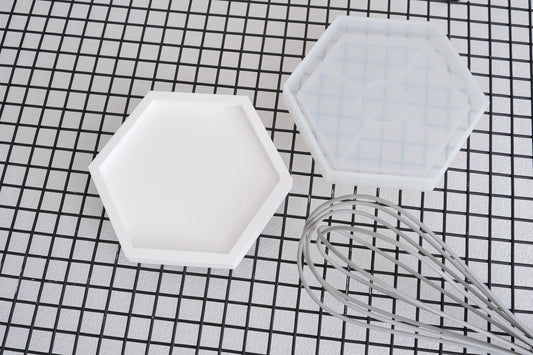 Gießform | Schale Hexagon | 11,5 cm