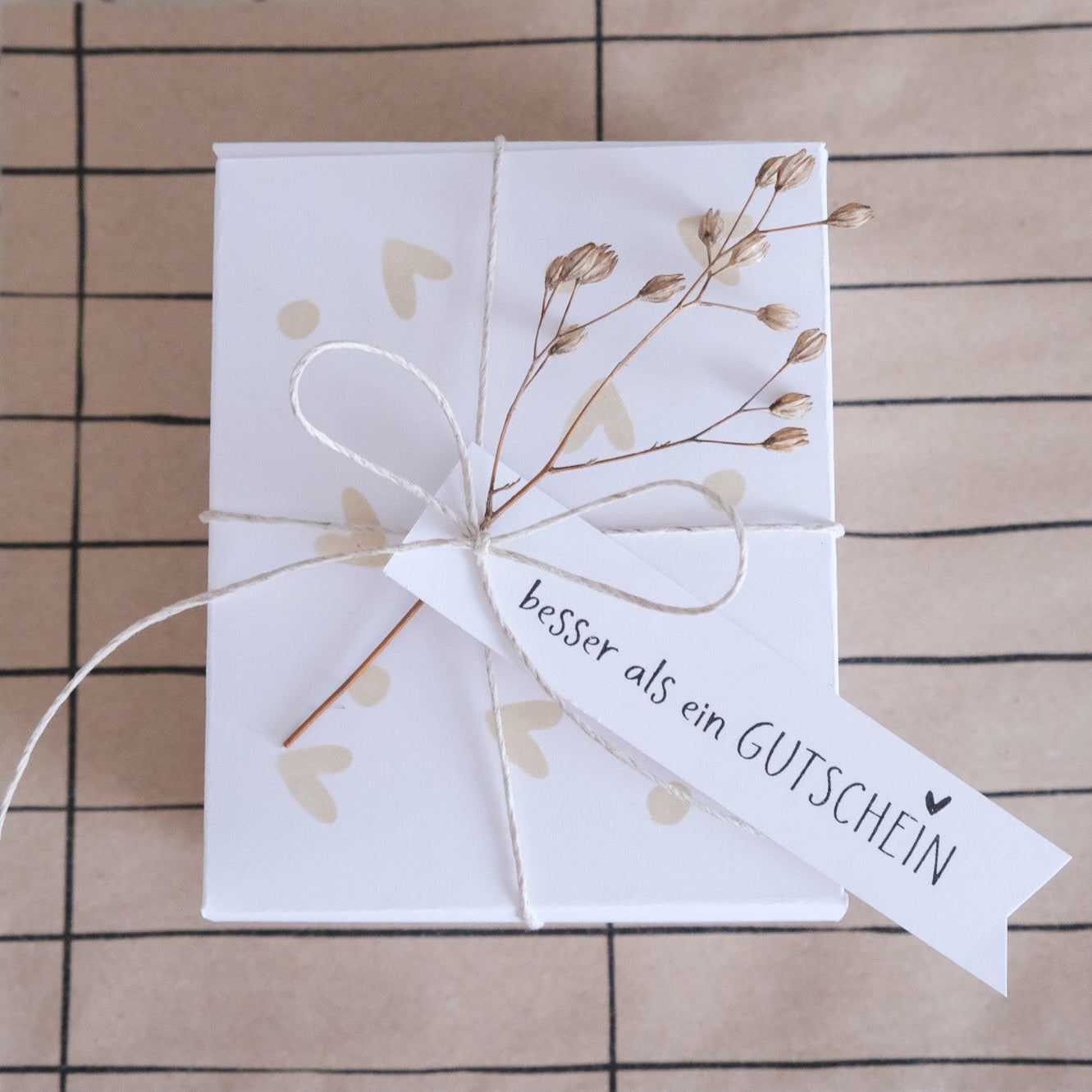 Textstempel |  besser als ein Gutschein | 7 cm
