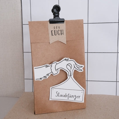 Holzstempel | Weihnachtsmuffel Arm | 5 x 8 cm