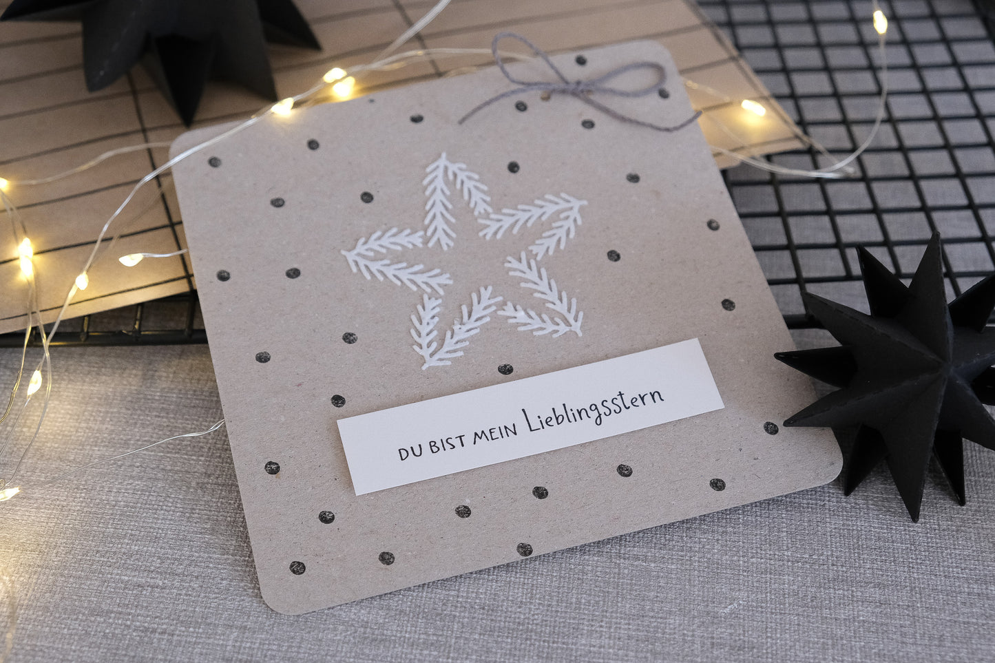 Textstempel | Lieblingsstern | 7 cm