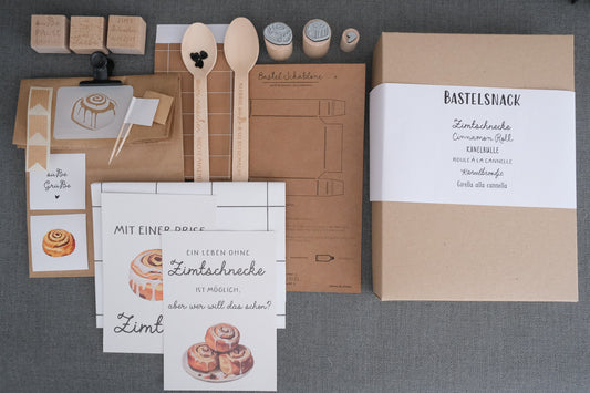 Bastelsnack "Zimtschnecken" Sammler Edition