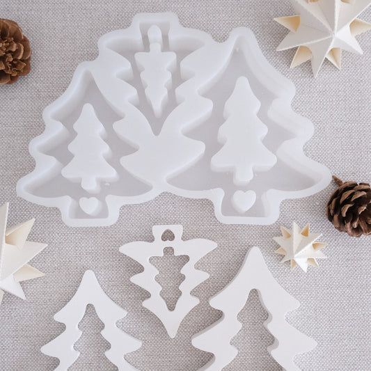 Gießform | Tannen | 13 x 18 cm