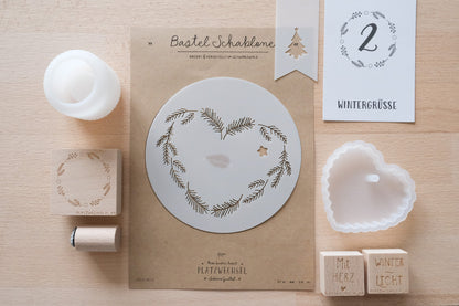 Basteltüten | Tannenduft & Winterglanz