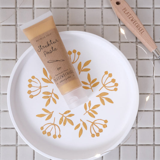 Strukturpaste  | Metallic Gold | 50 ml