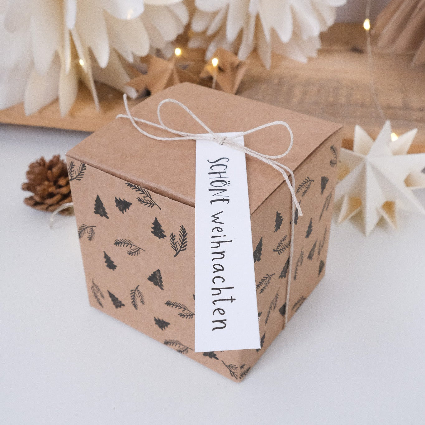 Textstempel | Schöne Weihnachten | 10 cm