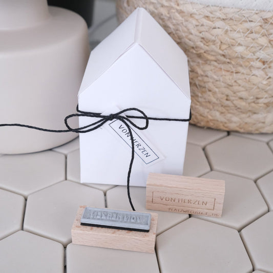 Textstempel | von Herzen | 4,5 cm