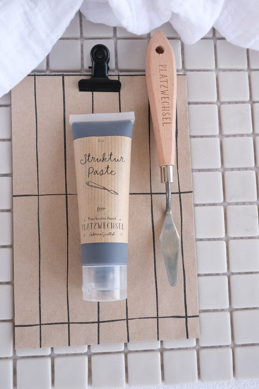 Strukturpaste | Schwarz | 50ml