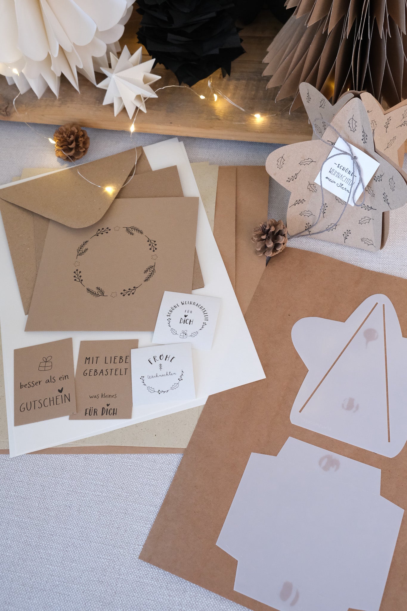 Schablone I Stern I Box