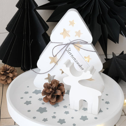 Gießform Licht Box | Tanne 2 tlg. | 13,7 x 12,5 cm