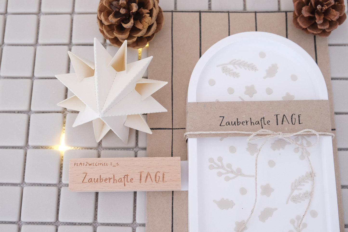 Textstempel | Zauberhafte Tage | 7 cm