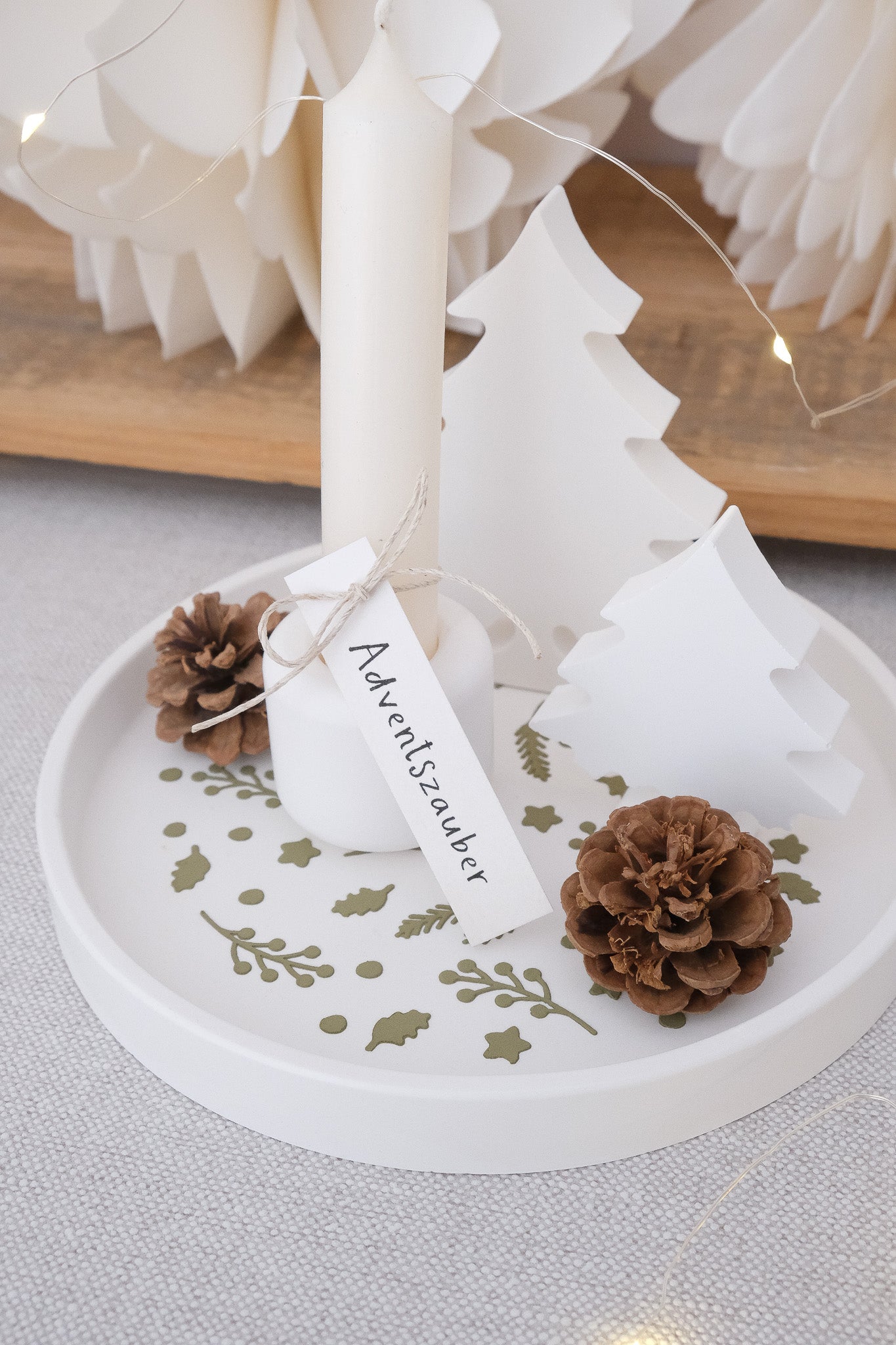 Textstempel | Adventszauber | 7 cm