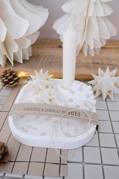 Schablone I Winterkonfetti I 12,8 x 13,6 cm